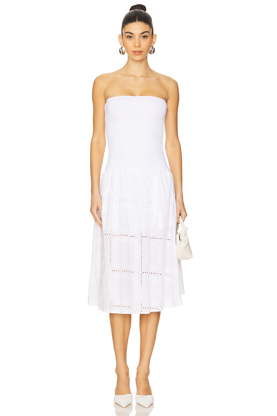 Ribbed Cotton Midi Dress - luluinthesky