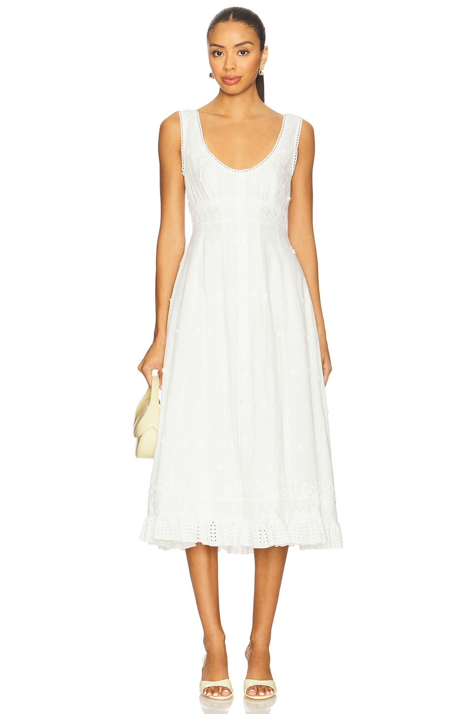 Florrie Eyelet Dress - luluinthesky