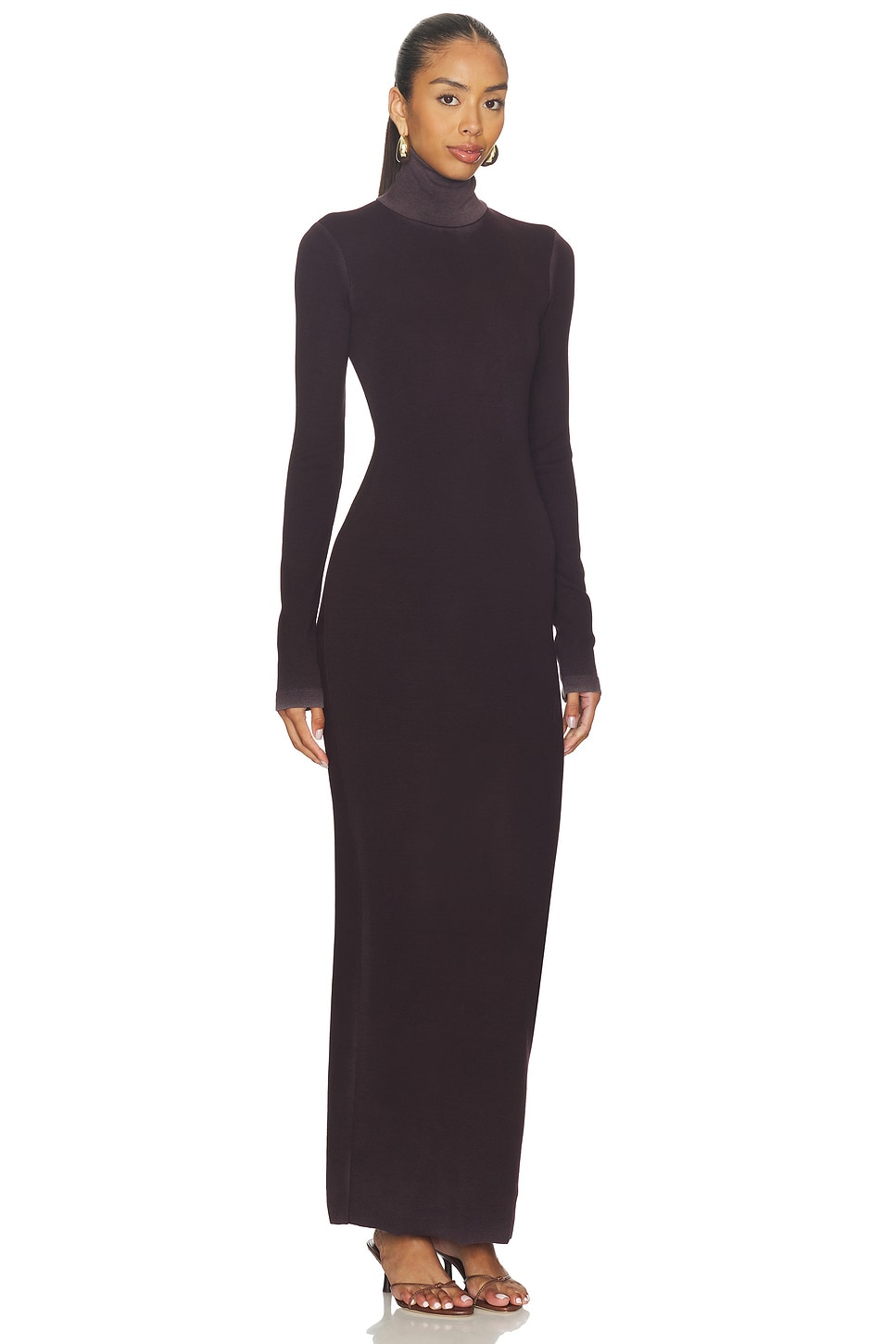 Verona Turtleneck Maxi Dress - luluinthesky