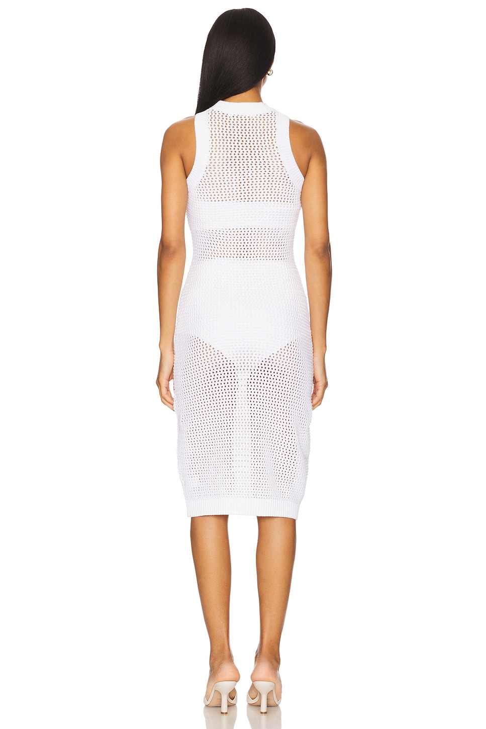Netting Racer Tank Dress - luluinthesky