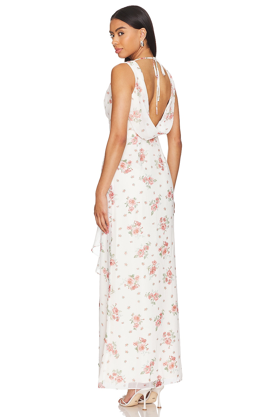 Liv Draped Maxi Dress - luluinthesky