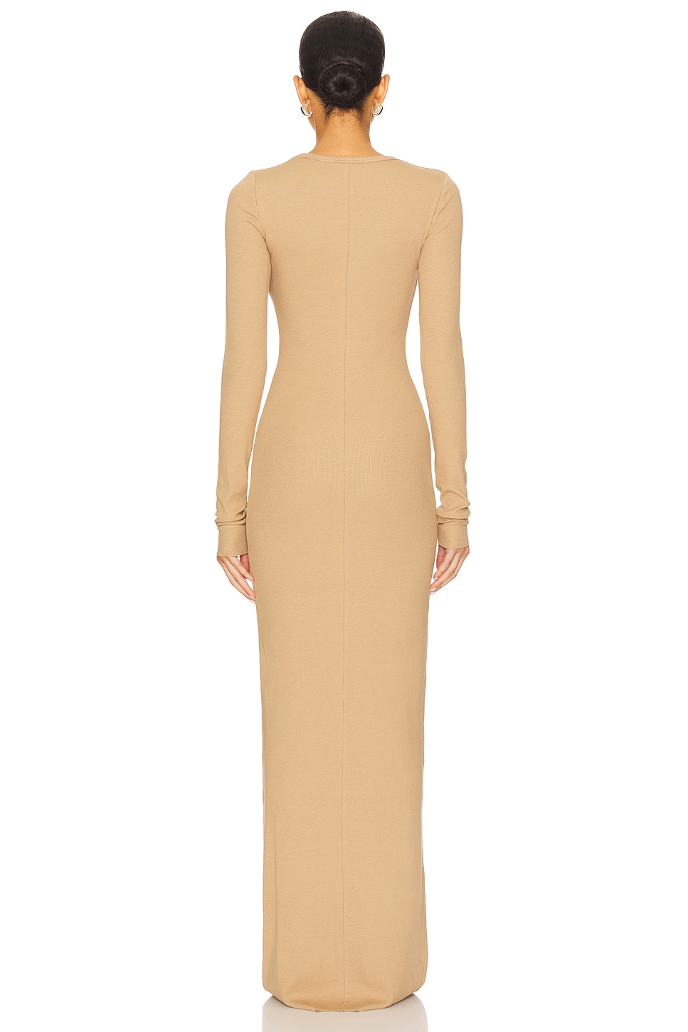 Long Sleeve Crewneck Maxi Dress - luluinthesky