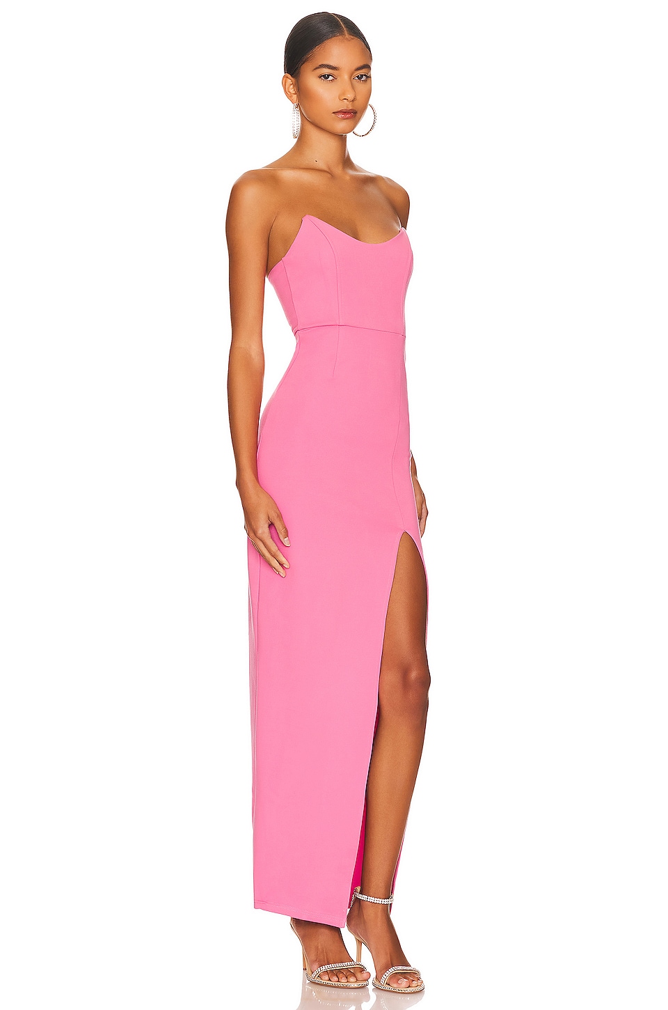 Ryleigh Strapless Maxi Dress - luluinthesky
