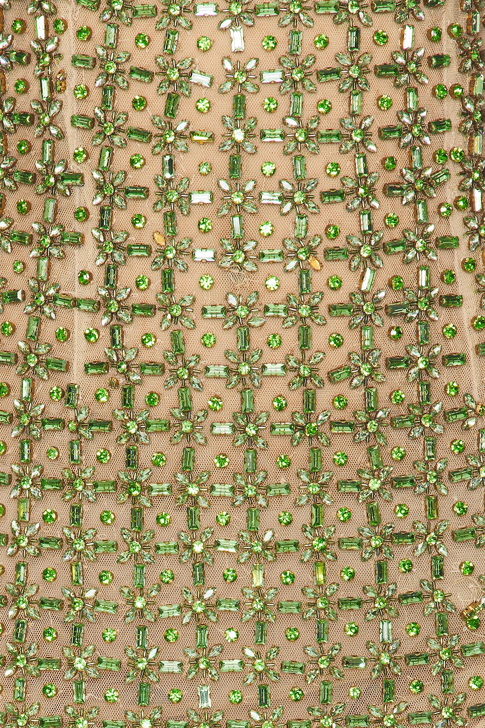 Claudia Green Crystal Mini Dress - luluinthesky