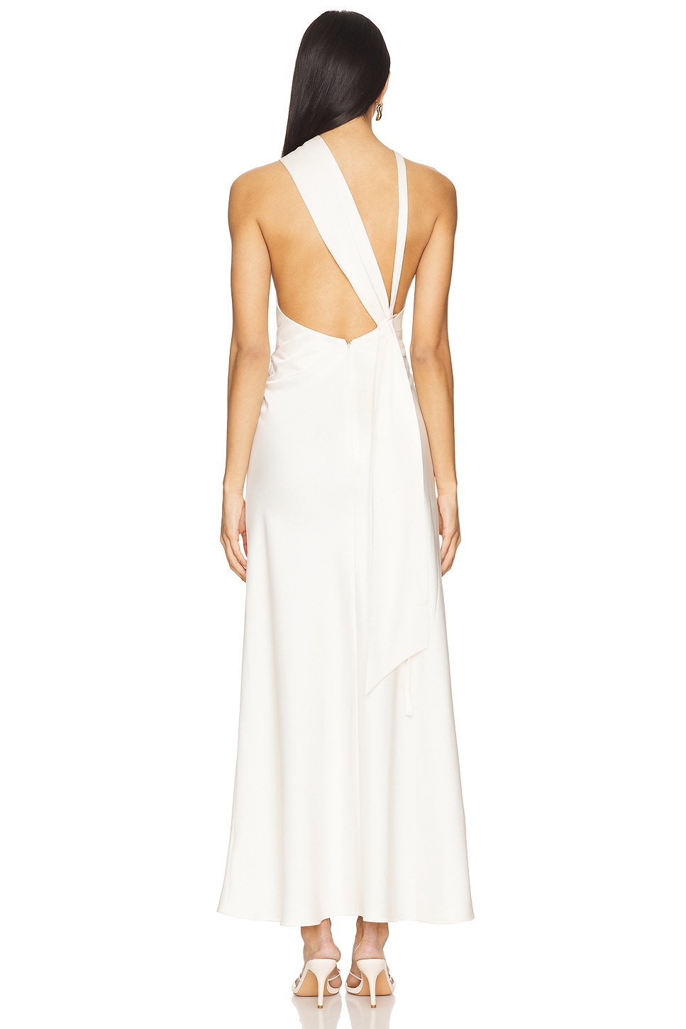 Lucile Draped Maxi Dress - luluinthesky