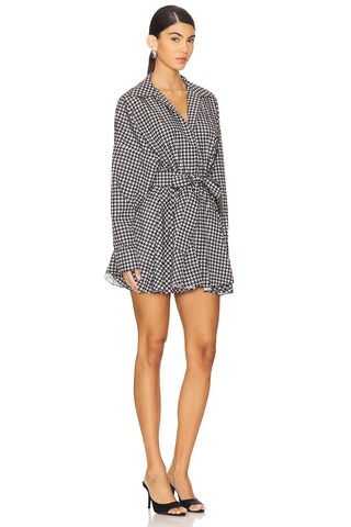 Oversized Shirt Flared Mini Dress - luluinthesky