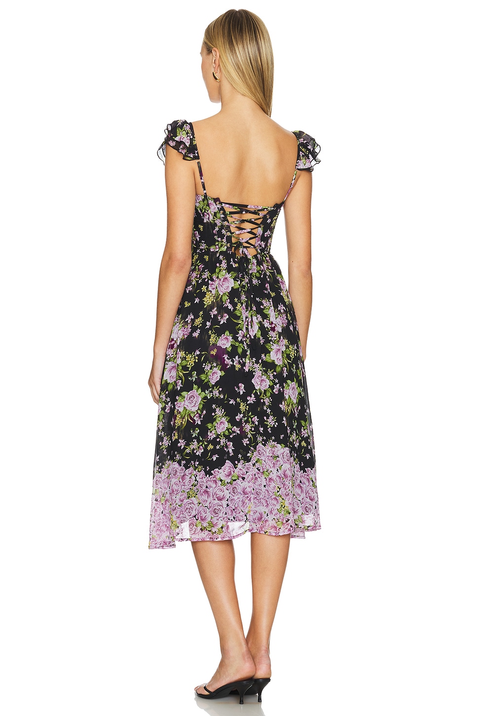 Roxanne Midi Dress - luluinthesky