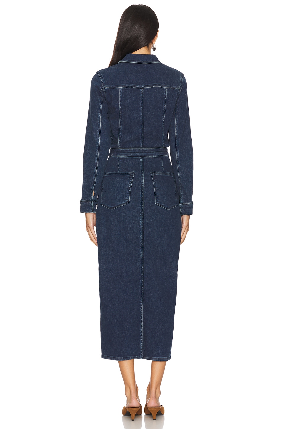 Fit For Success Long Sleeve Midi Dress - luluinthesky