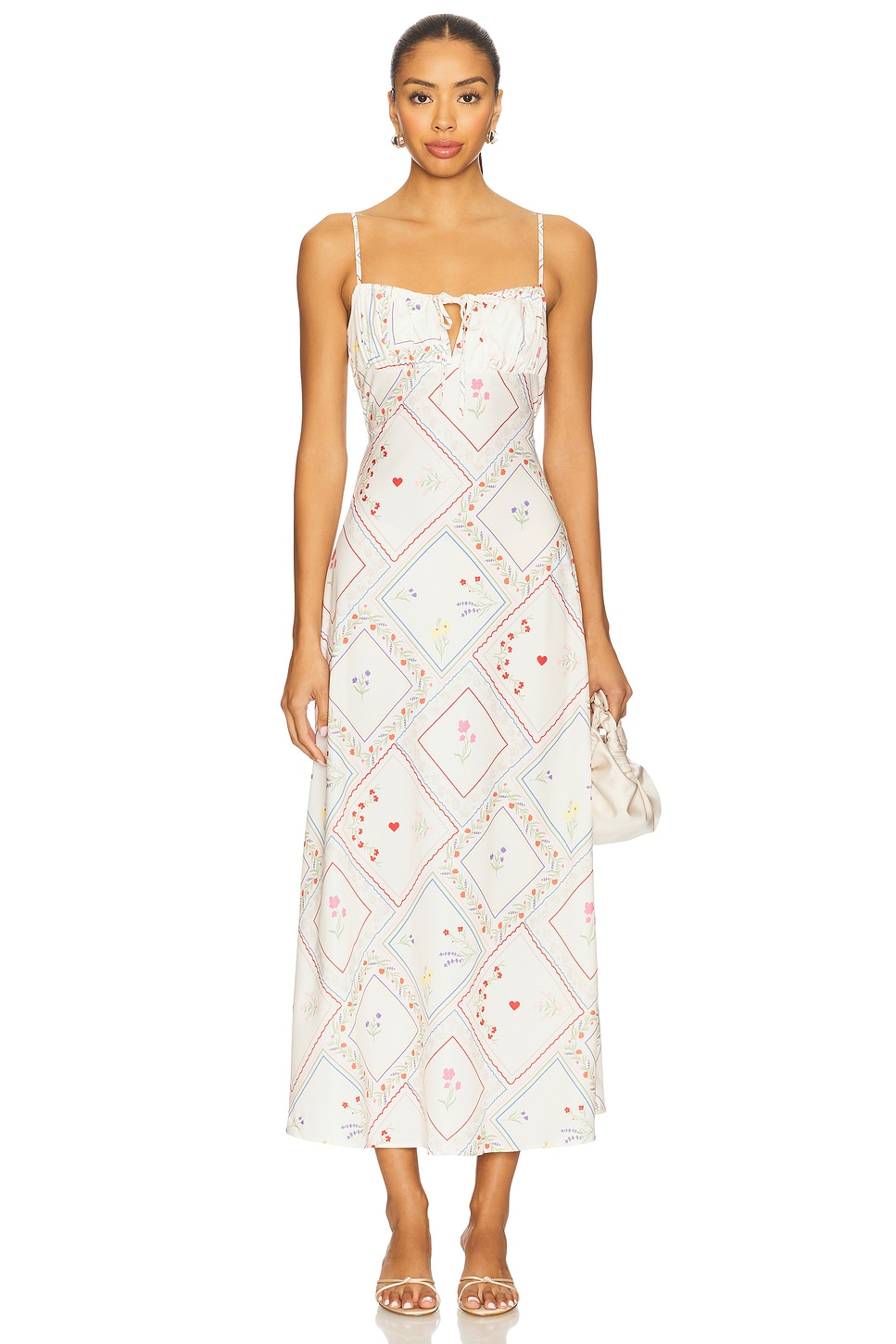 x REVOLVE Cami Midi Dress - luluinthesky