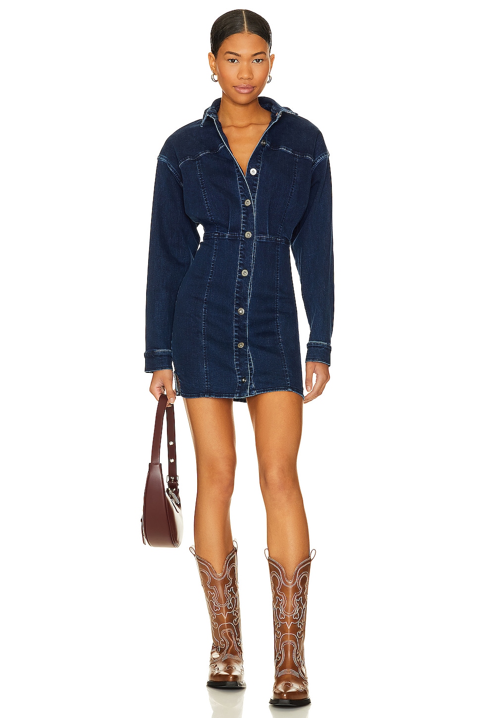 Amber Denim Dress - luluinthesky