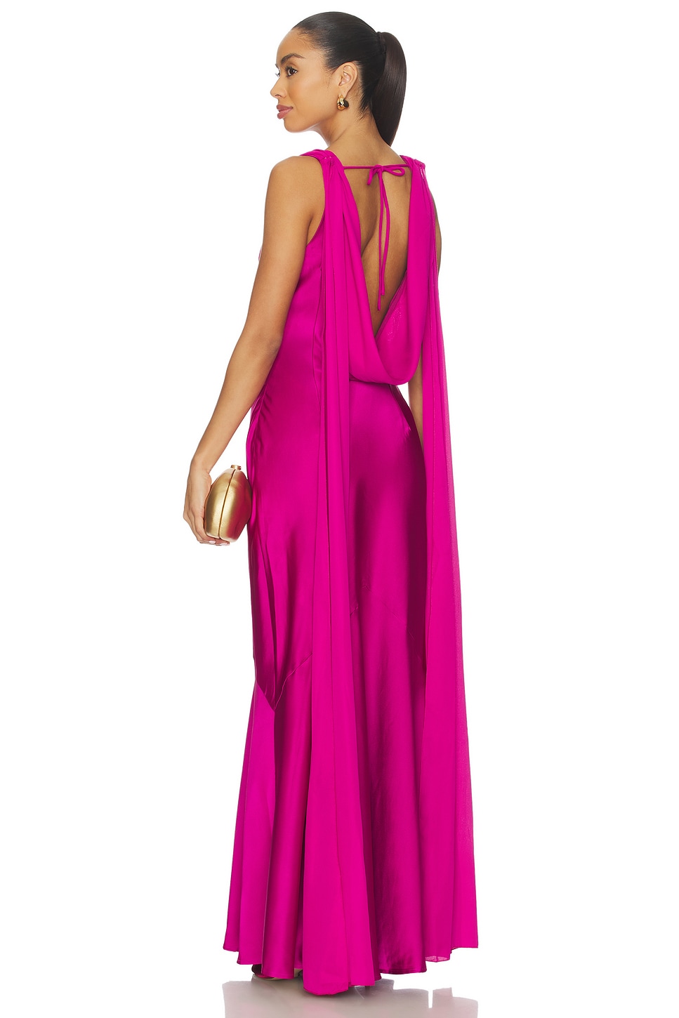 Gabriella Cowl Maxi Dress - luluinthesky