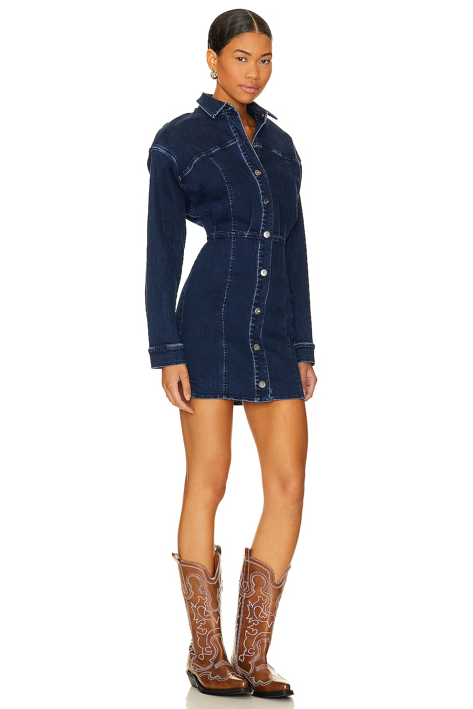 Amber Denim Dress - luluinthesky