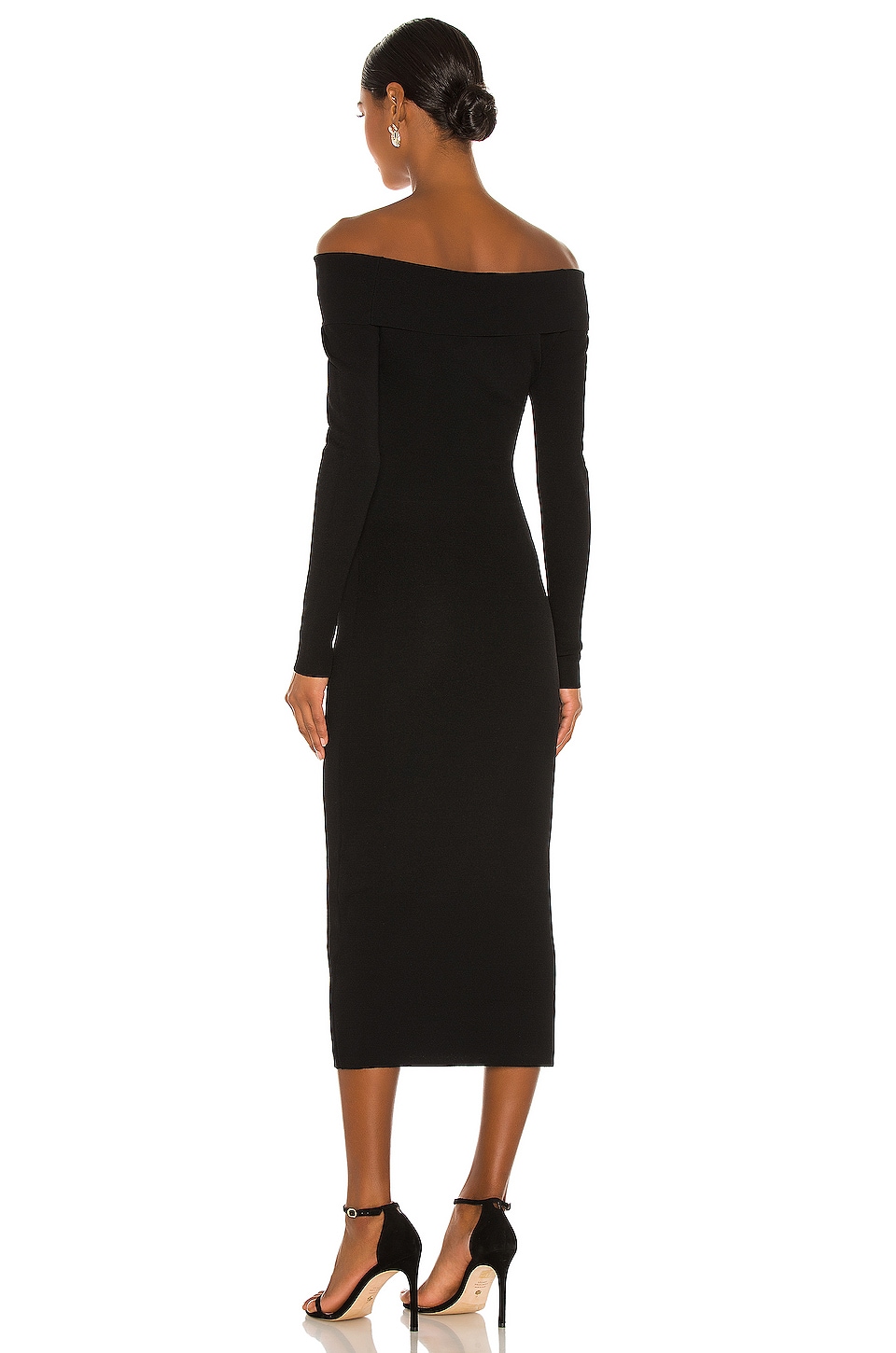 Off Shoulder Knit Dress - luluinthesky