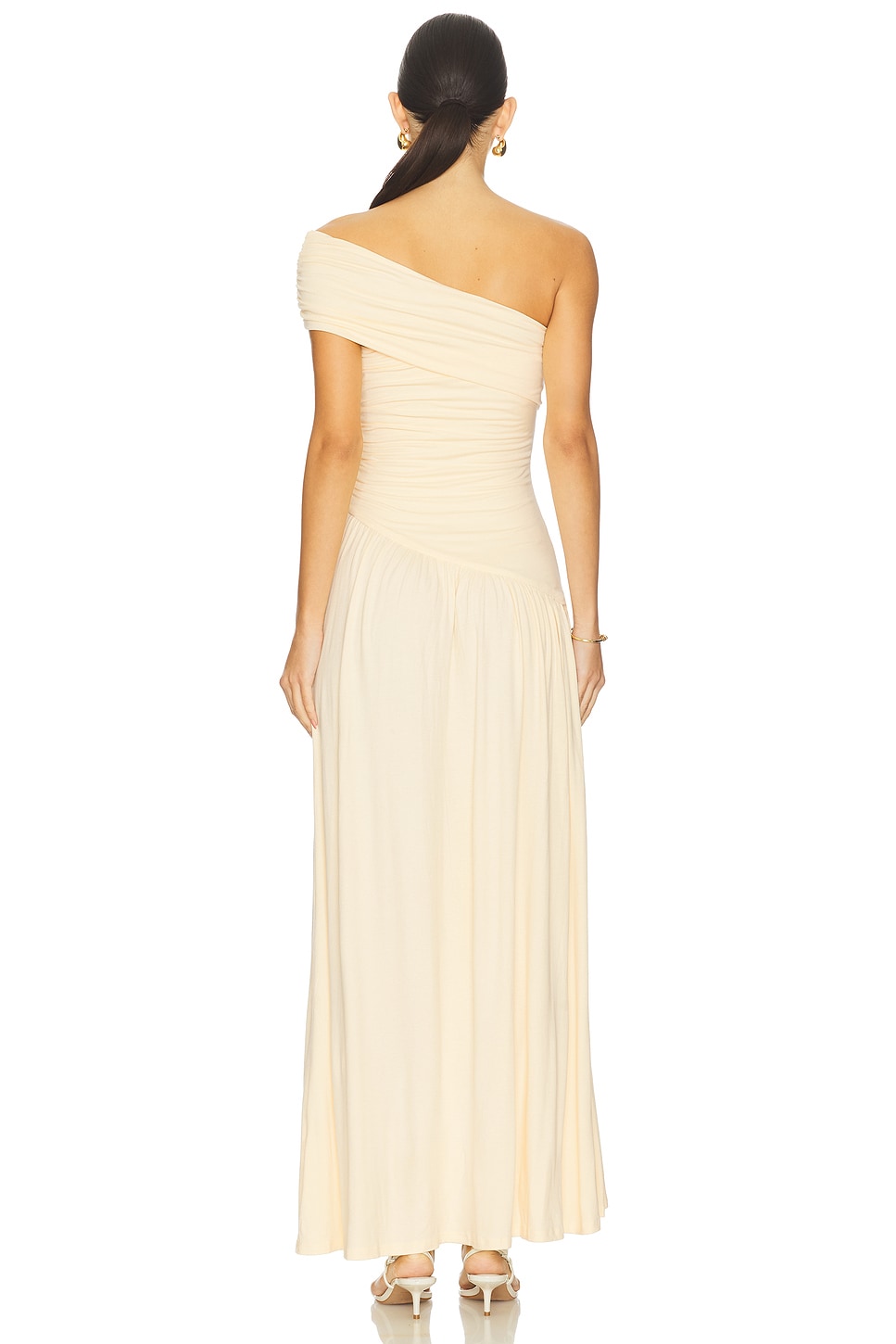 Larsen One Shoulder Maxi Dress - luluinthesky