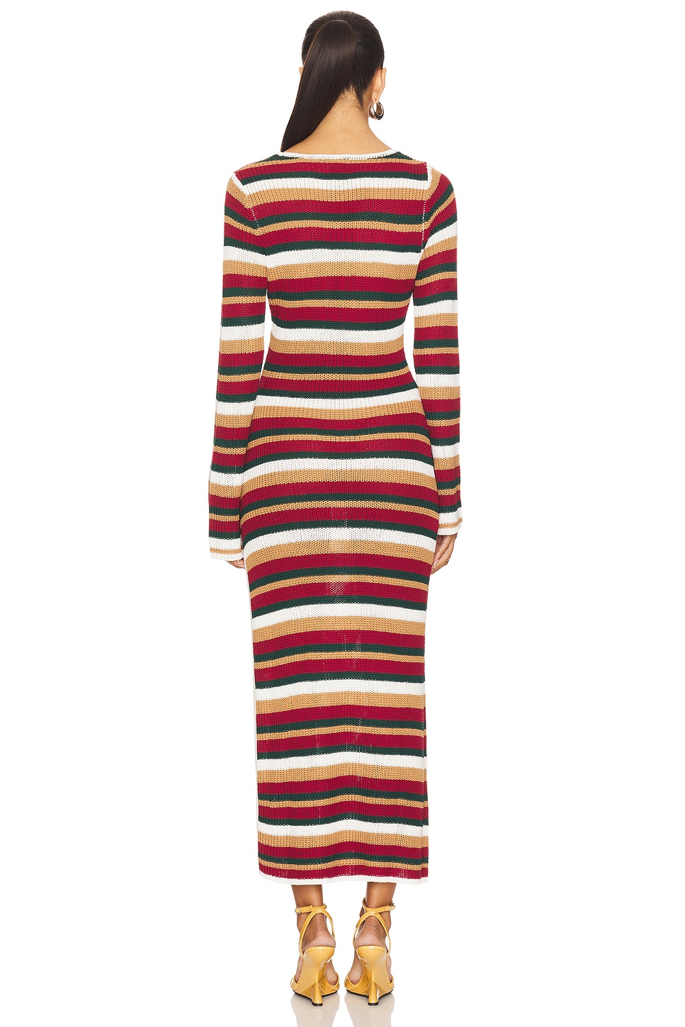 Benson Sleeved Knit Maxi Dress - luluinthesky