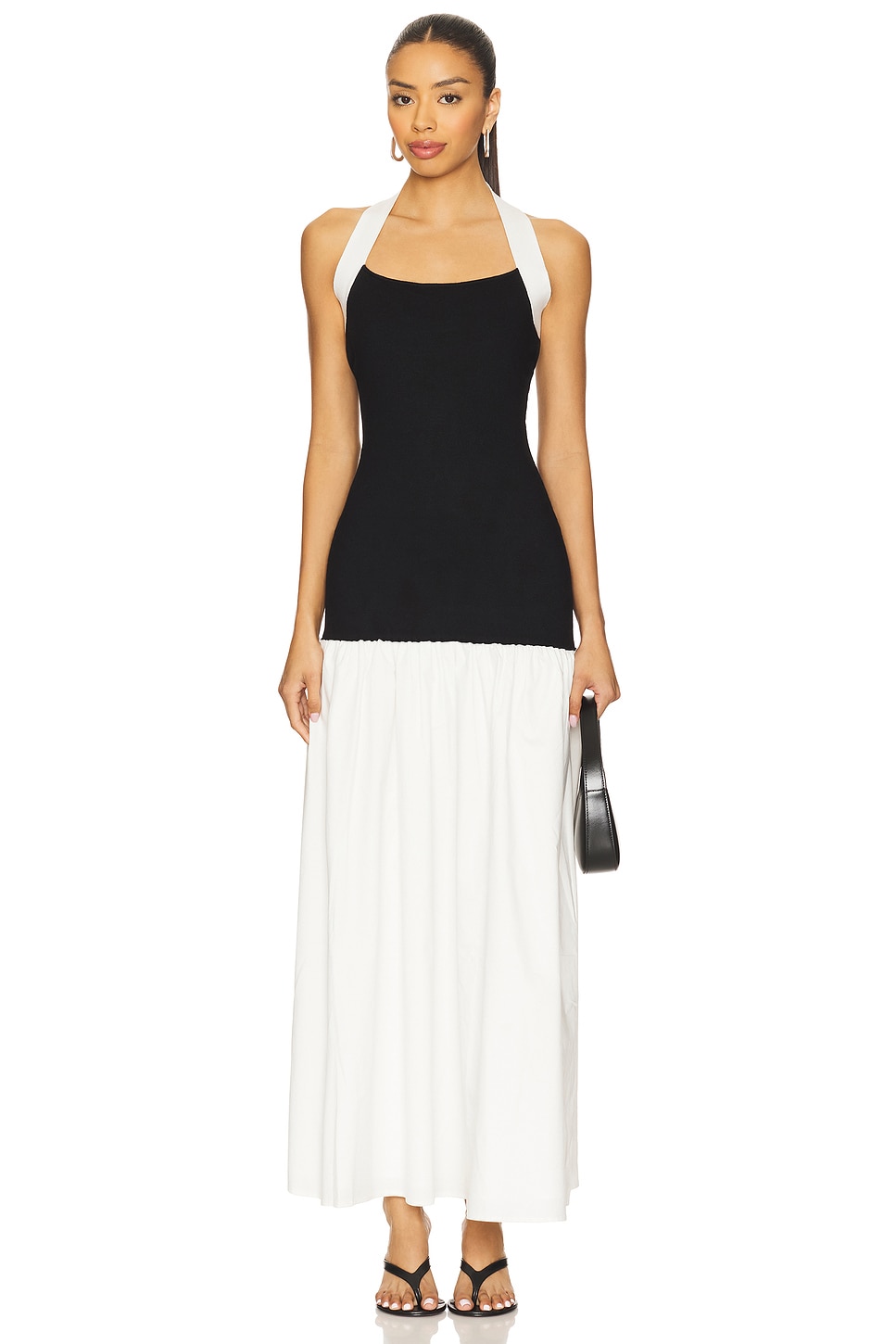 Kohl Mix-media Maxi Dress - luluinthesky