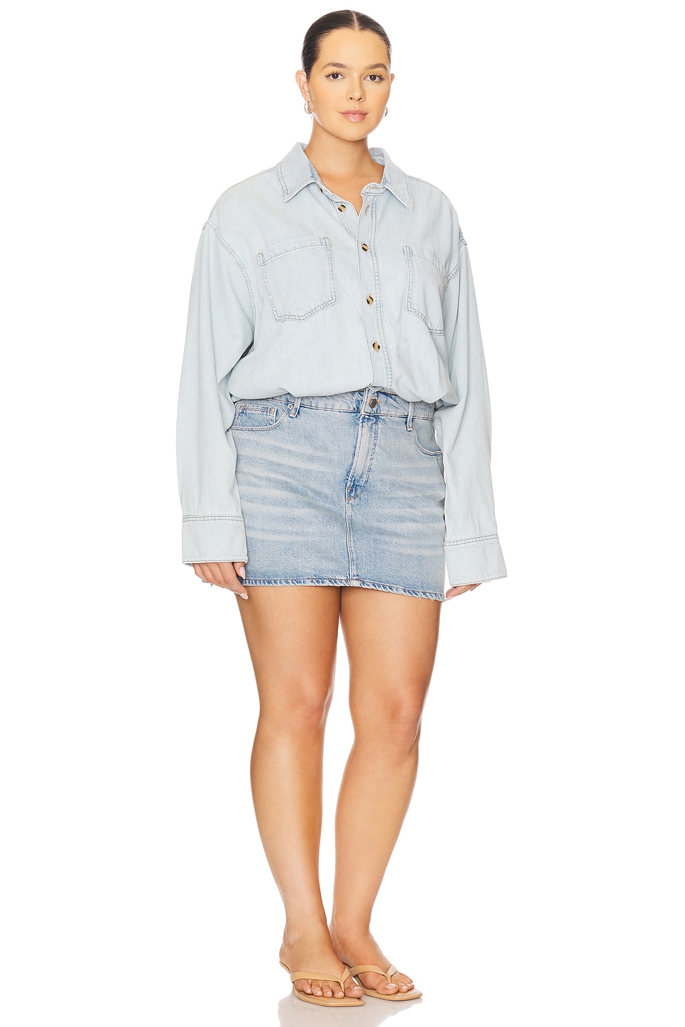 Denim Shirt Dress - luluinthesky