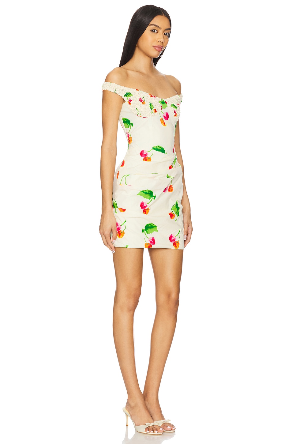 Off Shoulder Pleated Mini Dress - luluinthesky