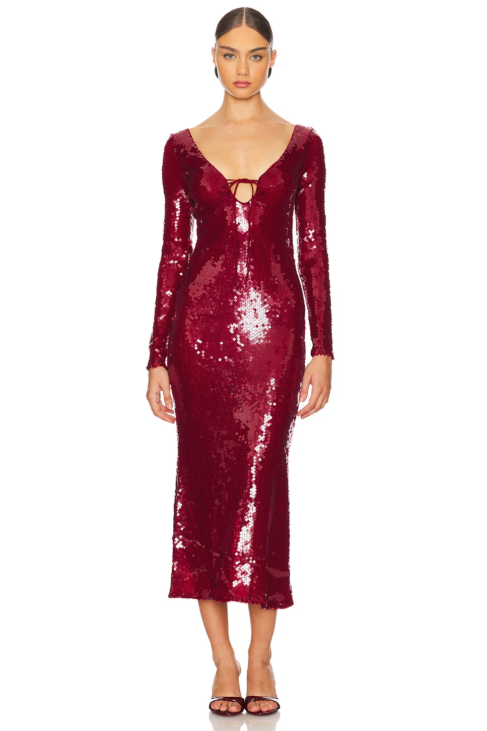 Verona Sequin Maxi Dress - luluinthesky