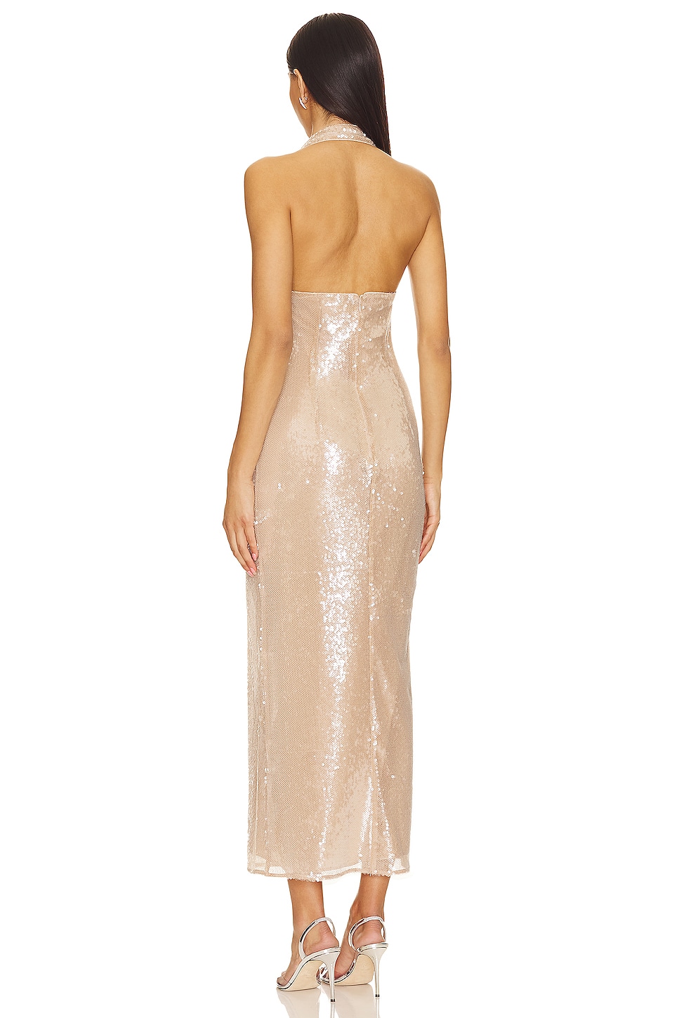 Stevie Sequin Midi Dress - luluinthesky