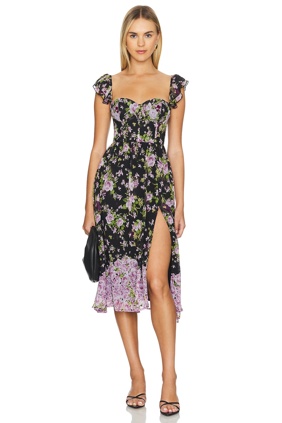 Roxanne Midi Dress - luluinthesky