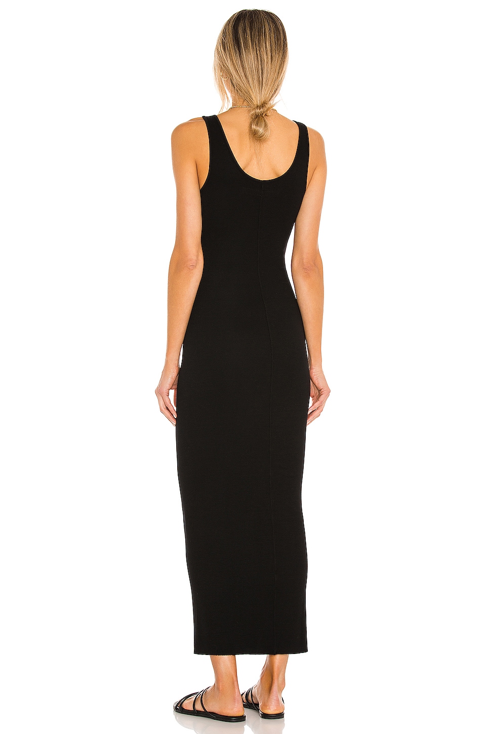 Silk Rib Ankle Length Tank Dress - luluinthesky