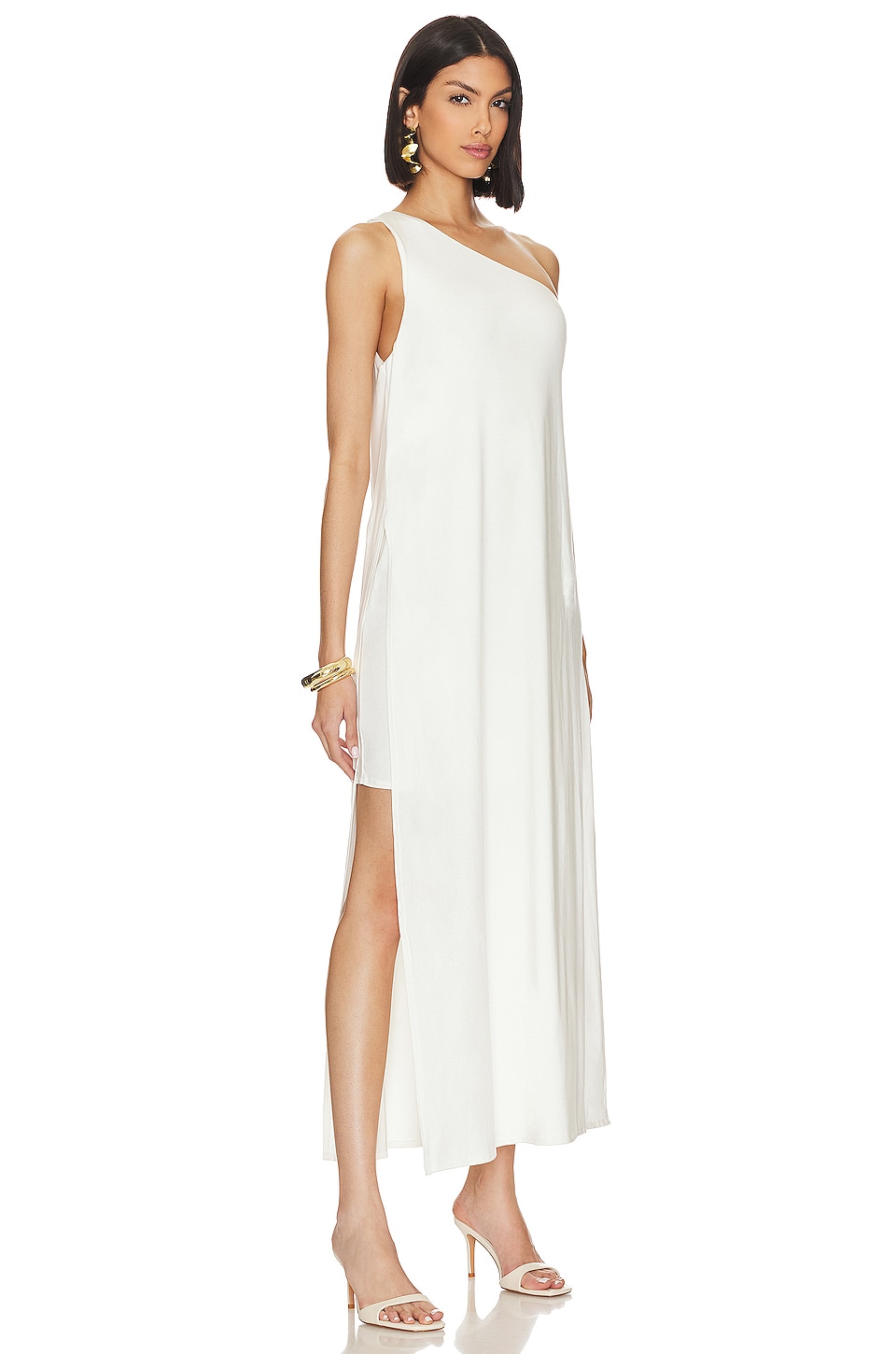 Layered One Shoulder Dress - luluinthesky