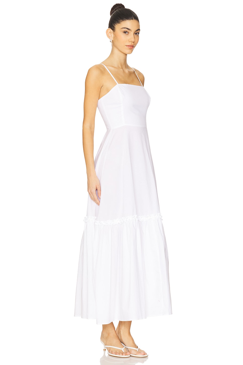 Ruffle Flare Midi Dress - luluinthesky