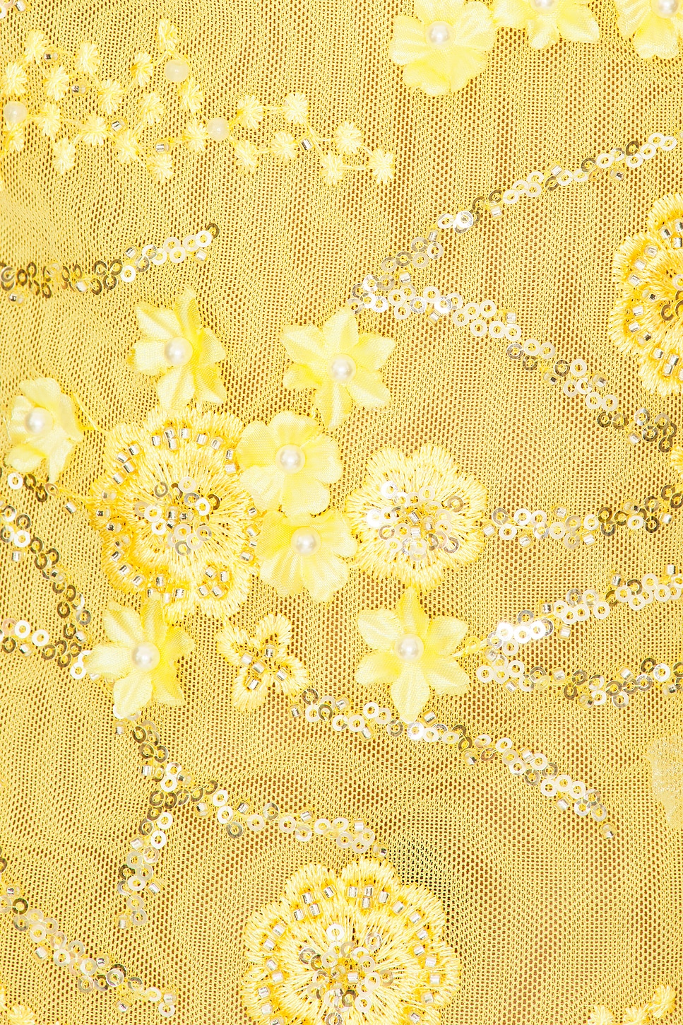 Beaded Mesh Mirage Dress - luluinthesky