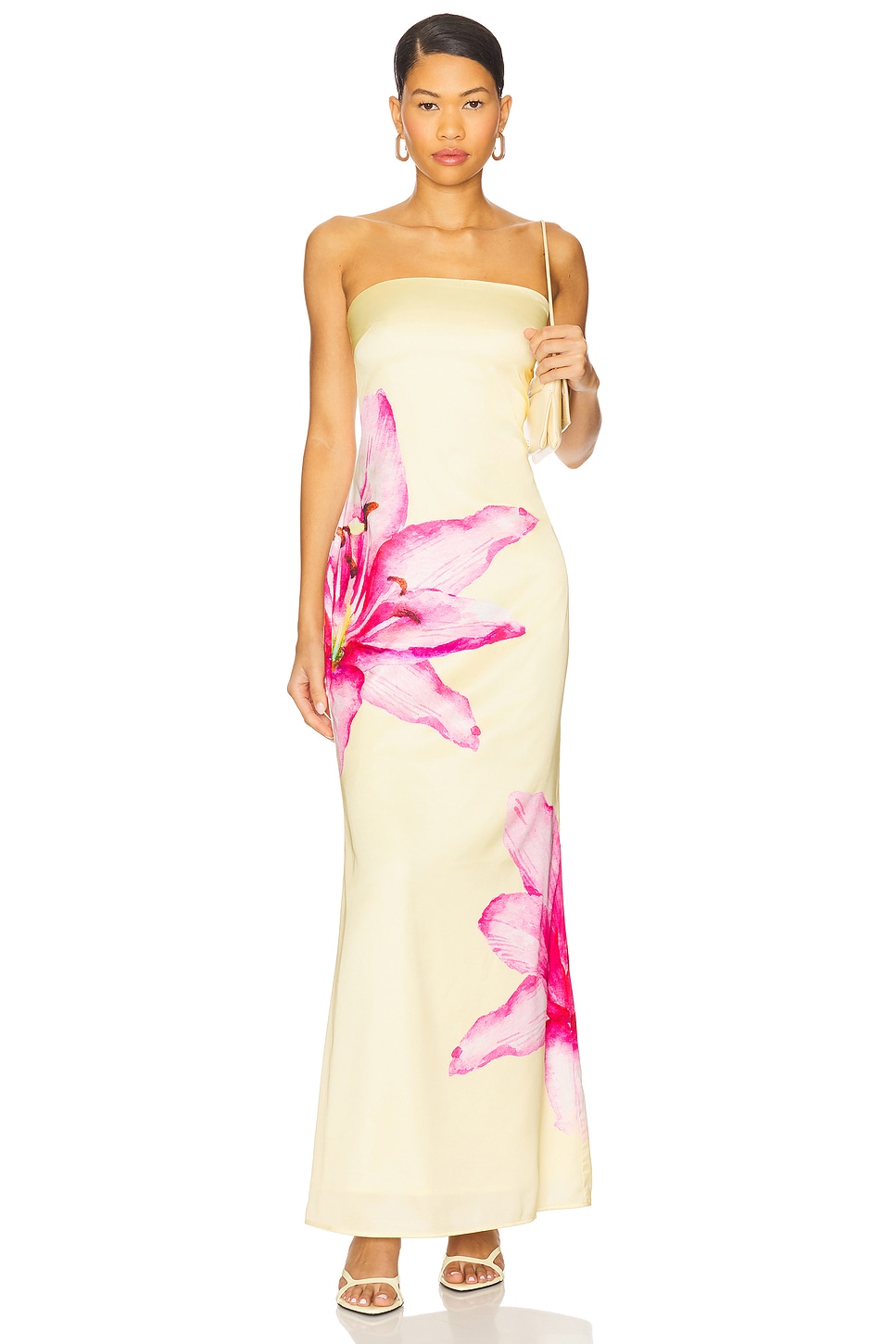 Lyza Strapless Maxi Dress - luluinthesky