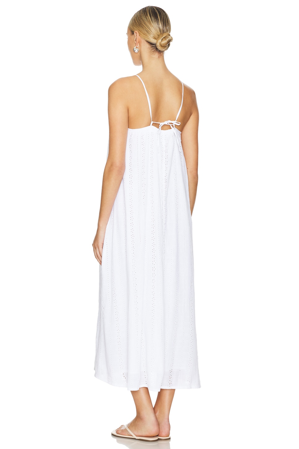 Broderie Maxi Dress - luluinthesky