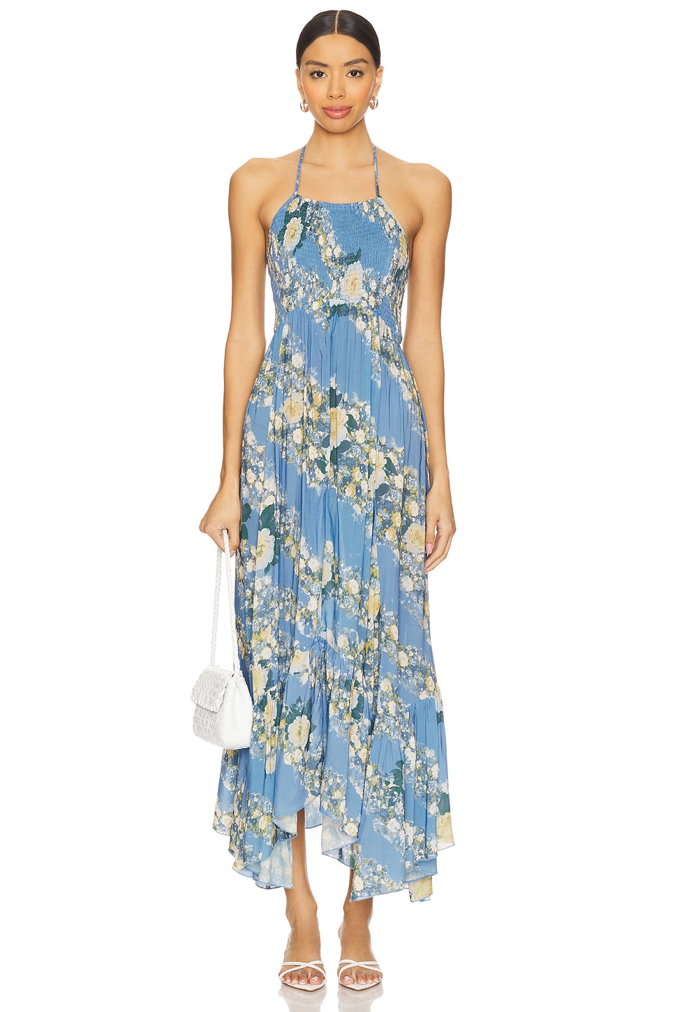Heat Wave Printed Maxi Dress - luluinthesky