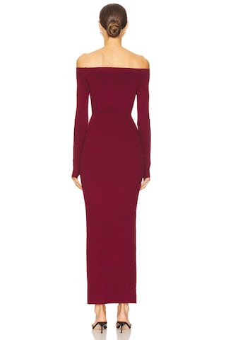 x REVOLVE Off Shoulder Bodycon Maxi Dress - luluinthesky