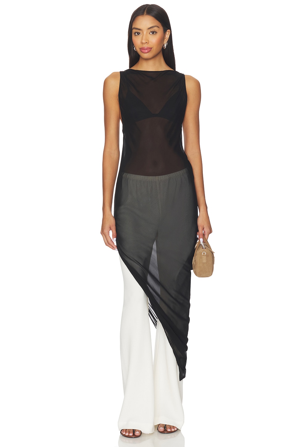 Via Asym Maxi Dress - luluinthesky