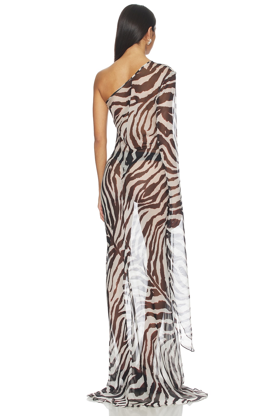 Zebra Print Maxi Dress - luluinthesky