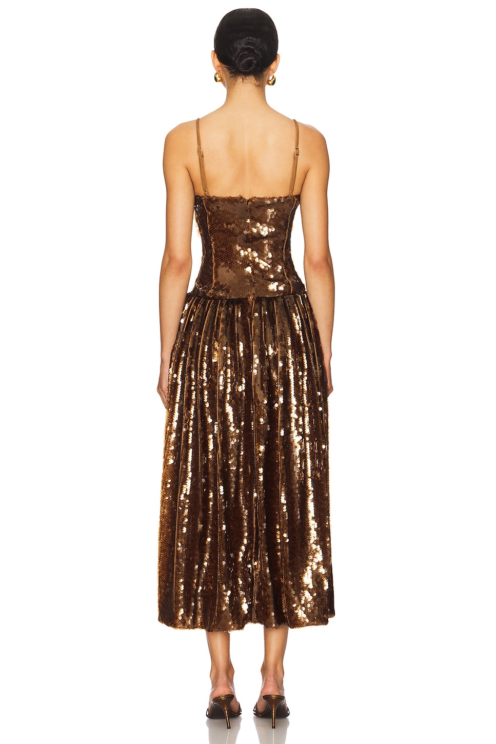 Sequin Midi Dress - luluinthesky