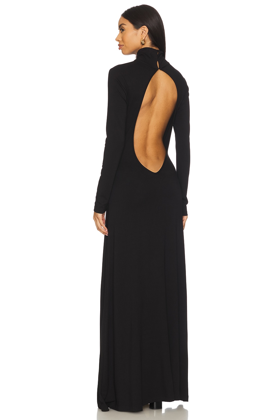 Backless Turtleneck Dress - luluinthesky