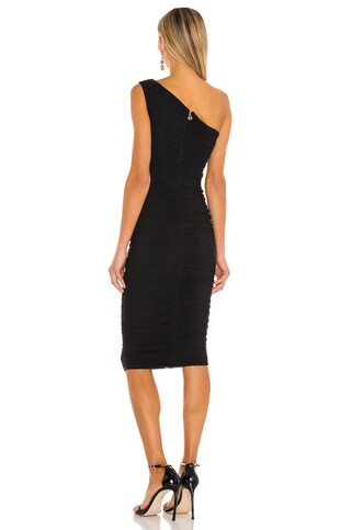 X REVOLVE Inspire One Shoulder Midi Dress - luluinthesky