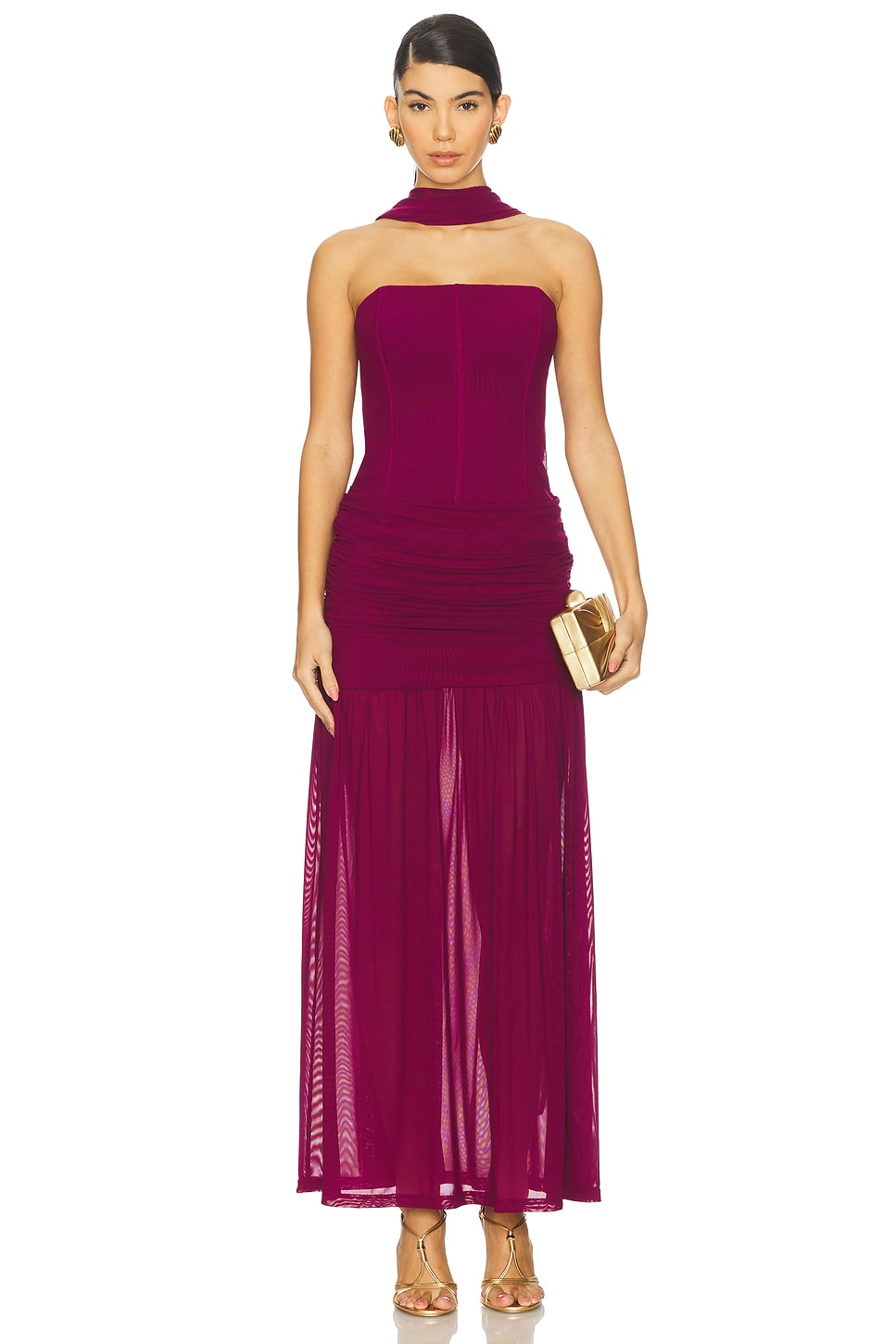 Lillie Corset Maxi Dress - luluinthesky