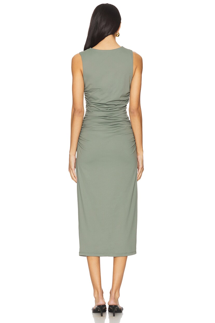 Crew Loose Gathered Dress - luluinthesky