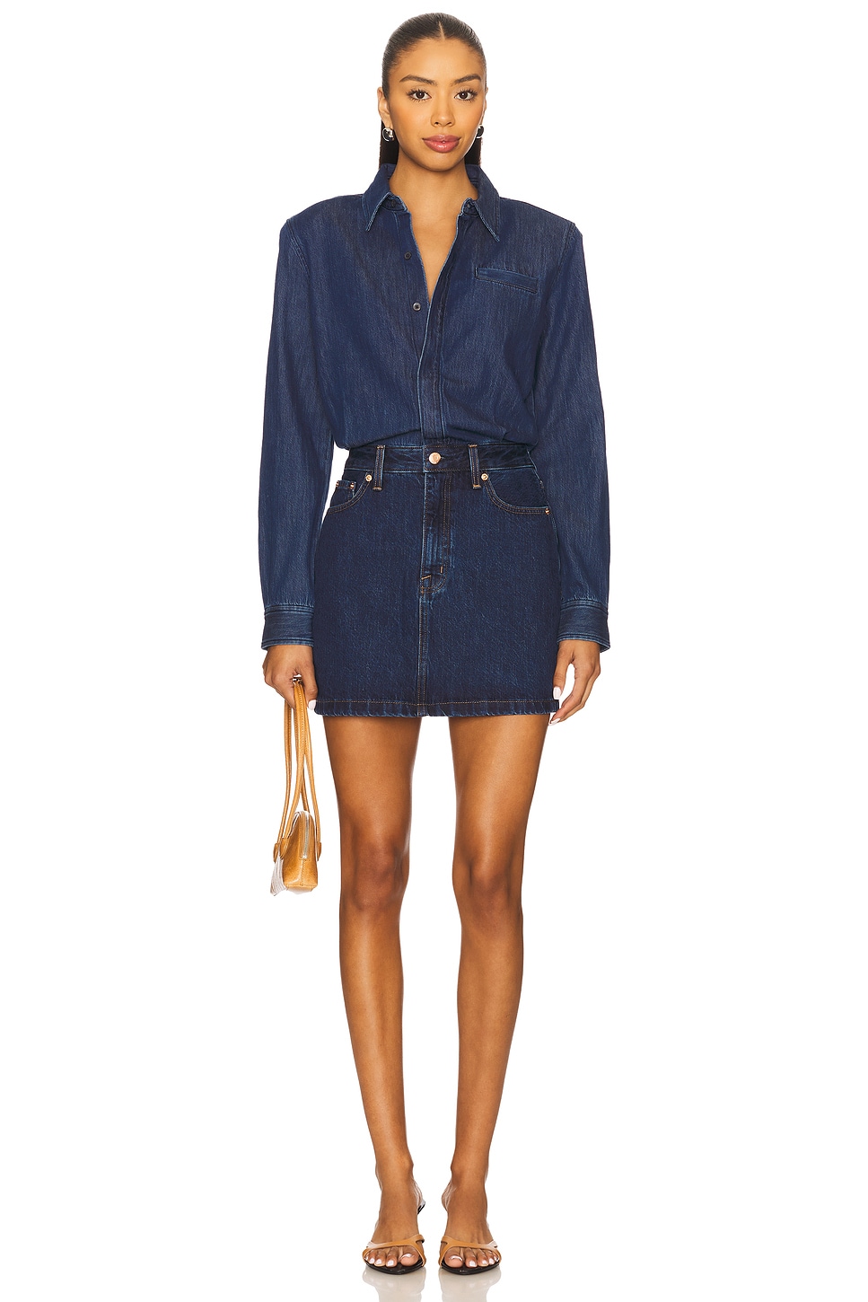 Pixie Mix Media Mini Dress - luluinthesky