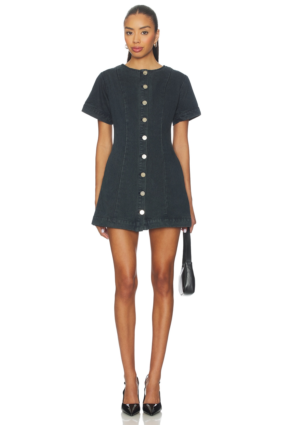 Tilla Denim Mini Dress - luluinthesky