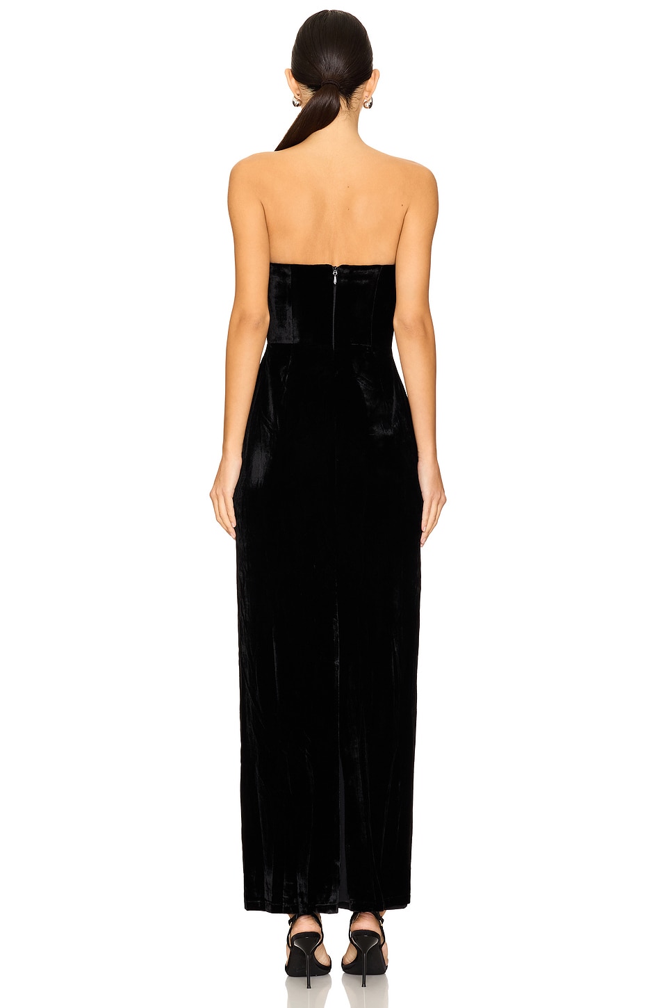 Emery Velvet Maxi Dress - luluinthesky