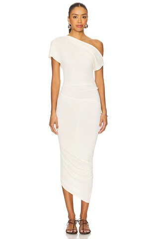 Lian Twist Midi Dress - luluinthesky
