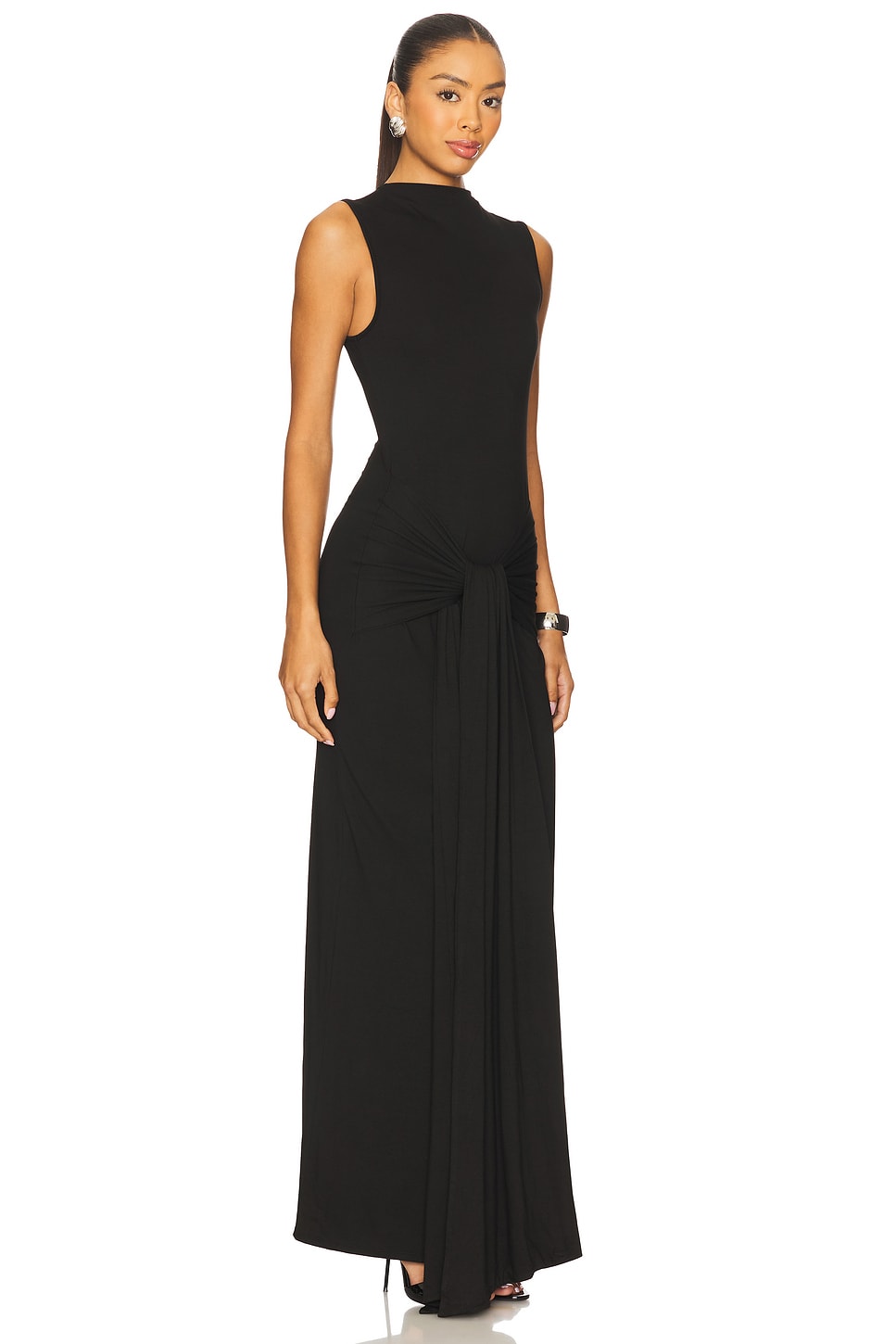 Piper Maxi Dress In Black - luluinthesky