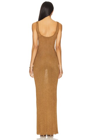 Benilda Metallic Maxi Dress - luluinthesky
