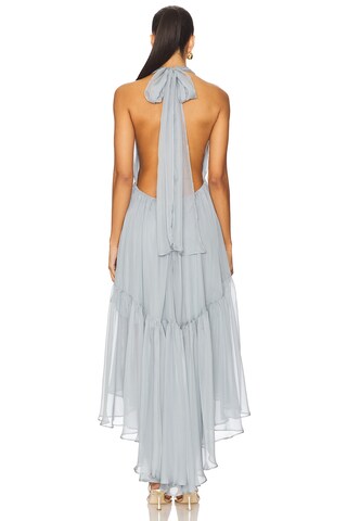 x REVOLVE Leona High Low Ruffle Dress - luluinthesky