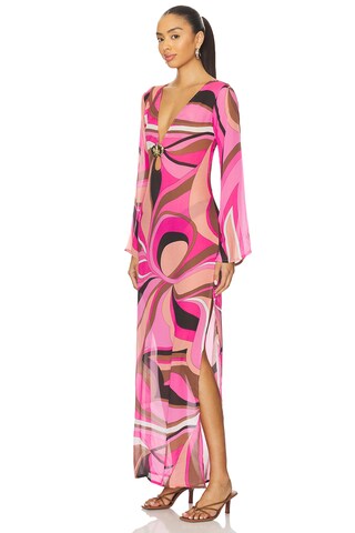 Hotline Lobster Maxi Dress - luluinthesky
