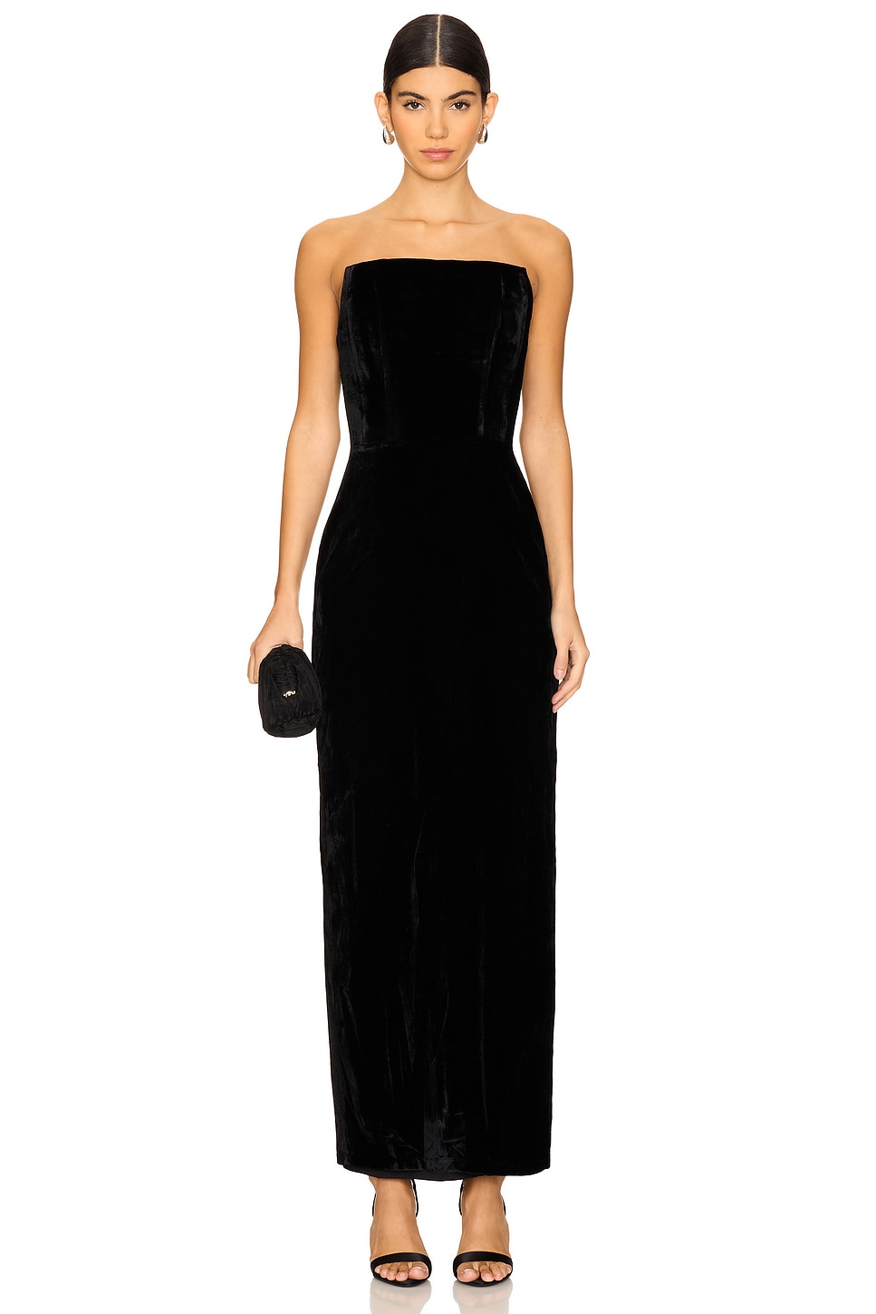 Emery Velvet Maxi Dress - luluinthesky