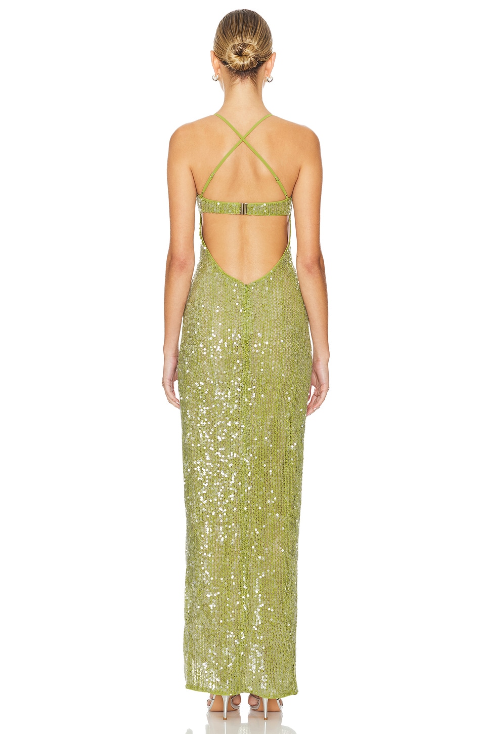 Brihante Sequin Maxi Dress - luluinthesky